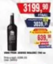 VINHO FINO RESERVA INTENSE 750 ml