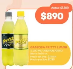Pritty - PRITTY LIMÓN