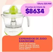 EXPRIMIDOR DE JUGO