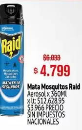 Raid - Mata Mosquitos