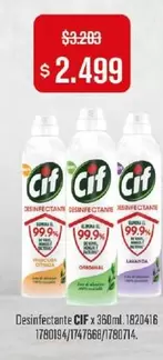 Cif - Desinfectante CIF