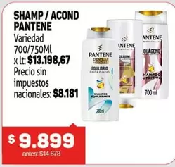 Pantene - Variedad 700/750ML