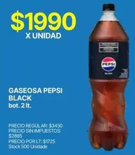 Pepsi - GASEOSA BLACK