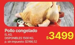 Pollo congelado