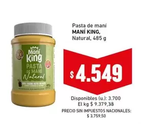 King - Pasta de maní