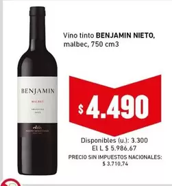 Benjamin - BENJAMIN NIETO