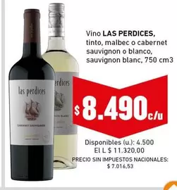 Malbec - LAS PERDICES