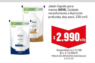 Dove - Jabón líquido para manos