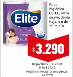 Elite - Papel higiénico