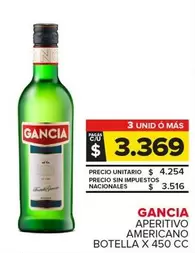 Gancia - APERITIVO AMERICANO