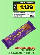 chocolinas - CHOCOLINAS GALLETITAS