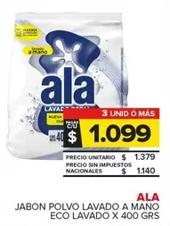 Ala - JABON POLVO LAVADO A MANO