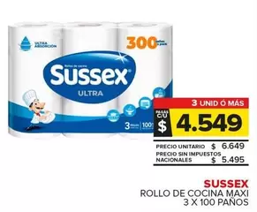 Sussex - ROLLO DE COCINA MAXI