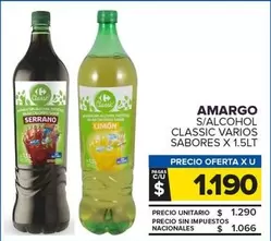 Amargo - CLASSIC VARIOS SABORES