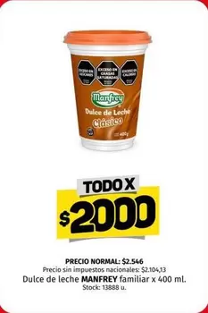 Manfrey - Dulce de Leche
