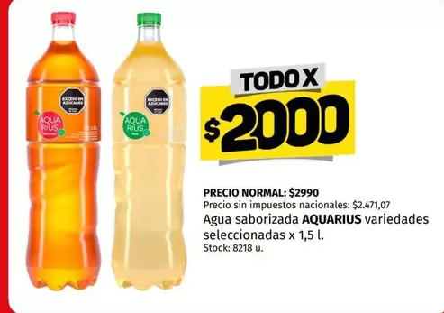 Aquarius - AQUARIUS variedades seleccionadas