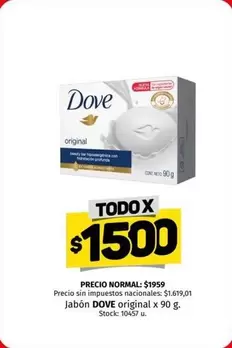 Dove - Jabón original