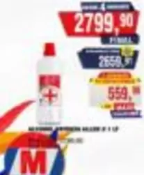 ALCOOL ANTISSEPTICO HULKEM 1 L