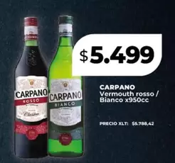 Carpano - Vermouth rosso / Bianco