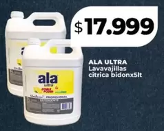 Ala - Lavavajillas citrica bidonx5lt