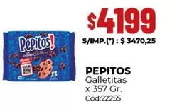 Pepitos - Galletitas