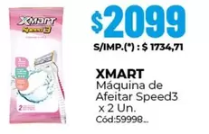 X$ - Máquina de Afeitar Speed3