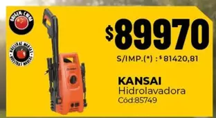 kansai - Hidrolavadora