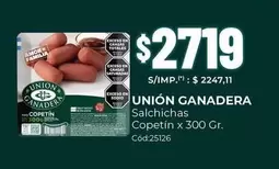 Amor - UNIÓN GANADERA Salchichas Copetin