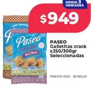 Paseo - Galletitas crack