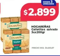 Hogareñas - Galletitas salvado