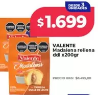 Valente - Madalena rellena ddl