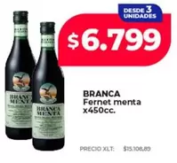 Branca - Fernet menta
