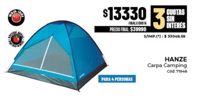 Carpa Camping