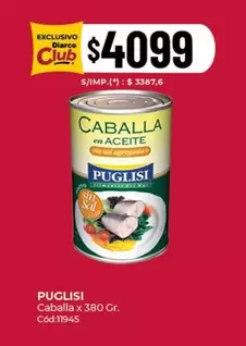 Puglisi - Caballa x 380 Gr.