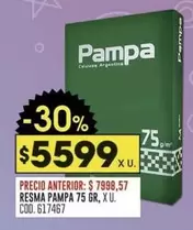 Pampa - RESMA 75 GR, X U. 617467