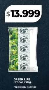 Green Life - Brocoli x2kg.