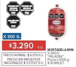 Paladini - MORTADELA A MINI