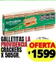 La providencia - GALLETITAS LA PROVIDENCIA CRACKERS