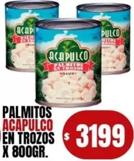 Acapulco - PALMITOS EN TROZOS