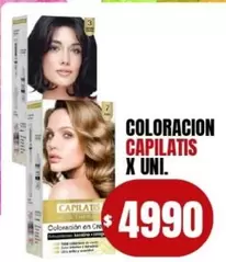 Capilatis - COLORACION CAPILATIS X UNI.