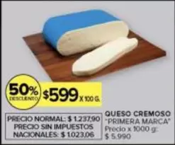 X$ - QUESO CREMOSO