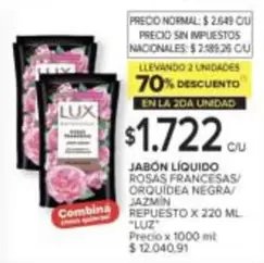 Lux - JABÓN LÍQUIDO