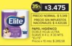 Elite - PAPEL HIGIENICO
