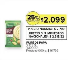 Knorr - PURE DE PAPA