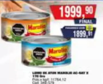 Marolio - LOMO DE ATUN MAROLIO AC-BAT X 170 GRS