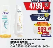 Dove - SHAMPOO Y ADONCICIONADOR