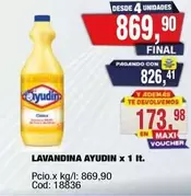 Ayudin - LAVANDINA x 1 lt.