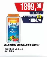 Celusal - SAL SALERO FINO x250 gr