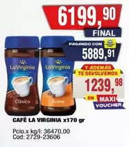 La Virginia - CAFÉ x170 gr