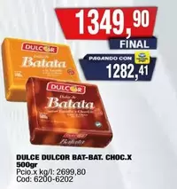 Dulcor - DULCE DULCOR BAT-BAT. CHOC.X